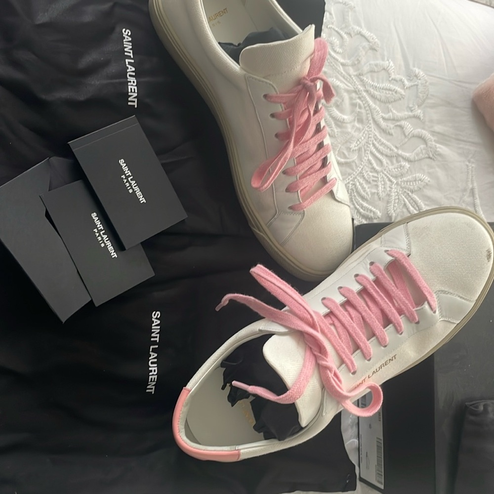 Gently worn Saint Laurent Casual tennis shoes.